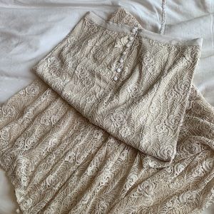 Laced Mermaid Skirt